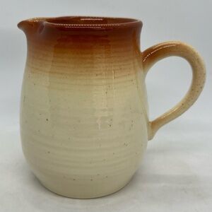 Vintage Franciscan Country Craft Russet Brown Pattern Creamer